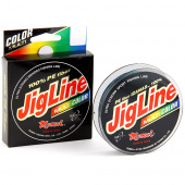 Леска-шнур JigLine Multicolor 12кг, 100м (0,16)