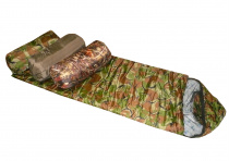 Спальный мешок PRESTIGE 3-х слойный увеличенный с капюшоном,с сеткой 2300*900